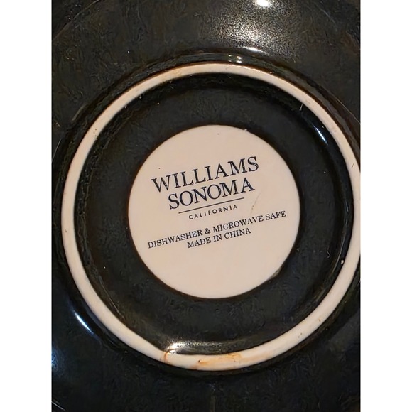 Williams Sonoma Geometric Bowls Set of 4 Red Orange Blue Green - Picture 11 of 12